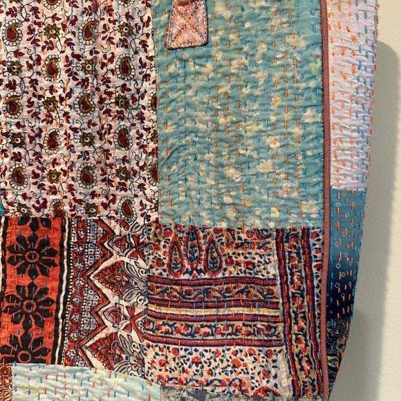 Kantha Patchwork boho tote - Picture 4 of 5